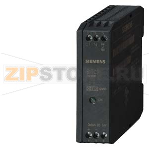 SITOP POWER 0.375, МИНИАТЮРНЫЙ СТАБИЛИЗИР. БЛОК ПИТАНИЯ: ГАЛЬВАН. РАЗД. ВХОД. И ВЫХОД. ЦЕПЕЙ, 1-ФАЗН. ВХОДН. НАПР. ~30 … 187 В, 47 … 63 ГЦ ИЛИ =30 … 264 В, ВЫХОД =24 В/ 0.375 A, ЗАЩИТА НАГРУЗКИ ОТ ПЕРЕНАПРЯЖ. И КЗ, НАСТРАИВАЕМЫЙ УРОВЕНЬ ВЫХОДН. НАПРЯЖ. Si 