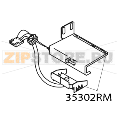 Assembly, media sensor Zebra 105SE Assembly, media sensor Zebra 105SEЗапчасть на деталировке под номером: 35302RM