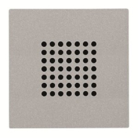 Накладка для громковорителя, серебристая ABB 2CLA222900N1301