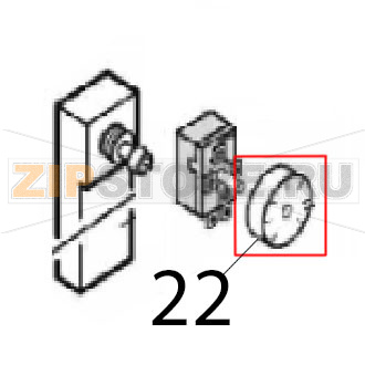Handle Angelo Po C165D Handle Angelo Po C165DЗапчасть на деталировке под номером: 22