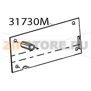 Assembly, cutter printed circuit board Zebra 105SE Assembly, cutter printed circuit board Zebra 105SEЗапчасть на деталировке под номером: 31730M