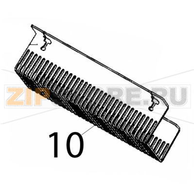Bread-push Rollmatic CP 42 Bread-push Rollmatic CP 42Запчасть на деталировке под номером: 10