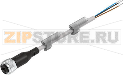 Кабель соединительный 2.5 м Festo NEBU-M12G5-K-2.5-LE3 