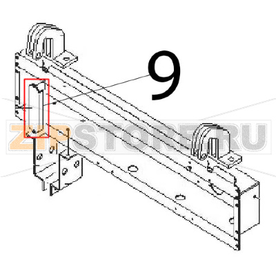 Small plate Angelo Po 1G1BR1G Small plate Angelo Po 1G1BR1GЗапчасть на деталировке под номером: 9