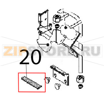Guarnizione aerstop Angelo Po 1G1CP2G Guarnizione aerstop Angelo Po 1G1CP2GЗапчасть на деталировке под номером: 20