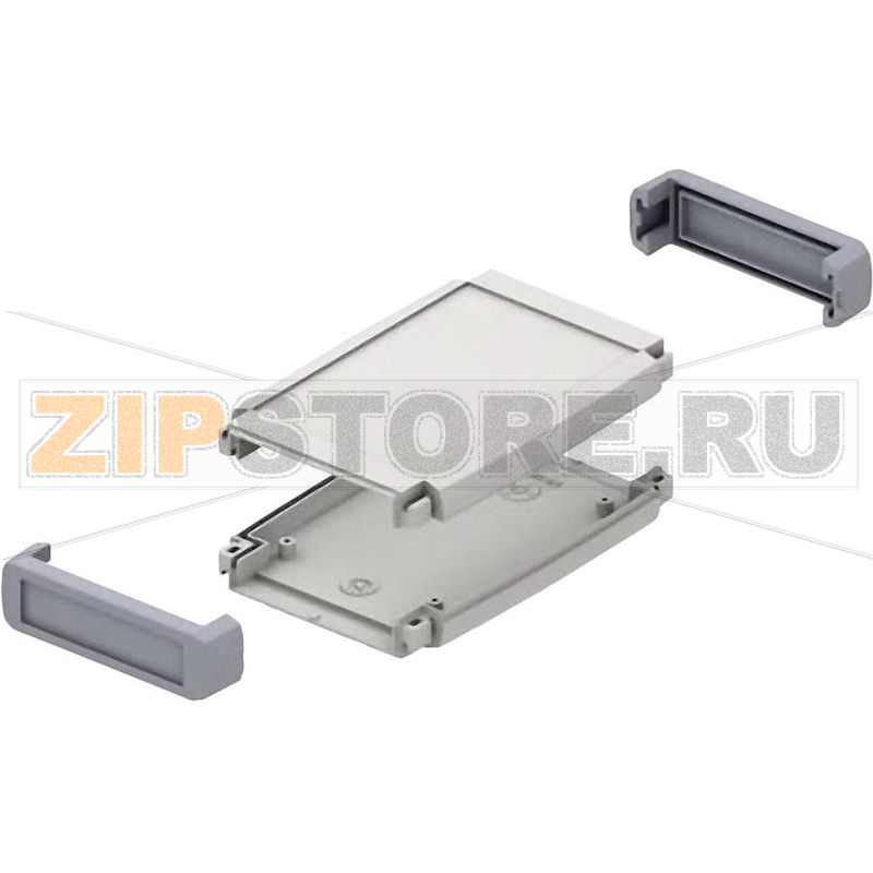 Корпус 120x80x20 мм, пластиковый, серый, 1 шт Axxatronic CHH643NGY 
