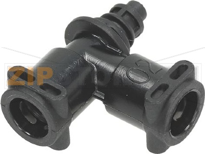 Т-ОБРАЗНЫЙ ПЕРЕХОДНИК ДЛЯ ТРУБ ВНЕШНИЙ Ø4ММ 