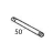 Shaft (unwind) Sato M84Pro