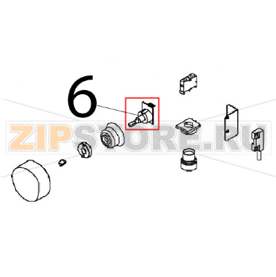 Gr. encoder Angelo Po FX101G2 Gr. encoder Angelo Po FX101G2Запчасть на деталировке под номером: 6