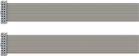 FLAT CABLE 16 POLES 695 mm