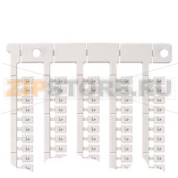УПАКОВКА ИЗ 100 ПЛАСТИН 1 КАРТА 5 ПОЛОСОК С 20 ПЛАСТИНАМИ 5X7MM, ШРИФТ 2ММ, С ВЕРТИК. ОПИСАН. Y Siemens 8WA8847-1AH
