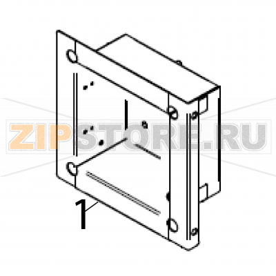 Connections box base Fagor CO-110 DD Connections box base Fagor CO-110 DDЗапчасть на деталировке под номером: 1Название запчасти Fagor на английском языке: Connections box base CO-110 DD.