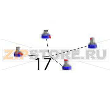 Machine feet Bear Varimixer TEDDY 5L Machine feet Bear Varimixer TEDDY 5LЗапчасть на деталировке под номером: 17