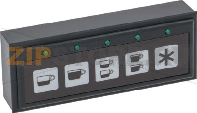 PUSH-BUTTON PANEL 5 BUTTONS 