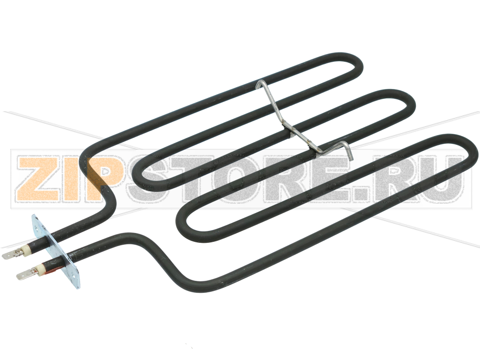 ТЭН D02011 Roller Grill (2,5кВт) Для гриля D140 прямой. Мощность: 2500Вт. ТЭН используется в гриле электрическом с вулканической лавой Garden Grill серии 140 (Roller Grill 140, 140D)