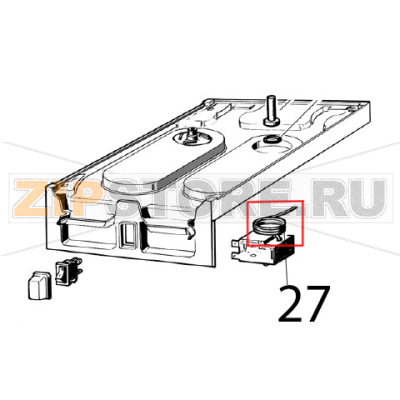 Thermostat Ugolini Arctic Compact 8/4 Thermostat Ugolini Arctic Compact 8/4Запчасть на деталировке под номером: 27