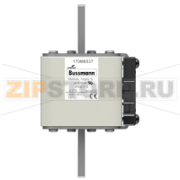 Предохранитель, 630 A, AC 1000 В, 125 кА, size 3, 76x92x159 мм, aR, IEC UL Eaton FUSE 630A 100