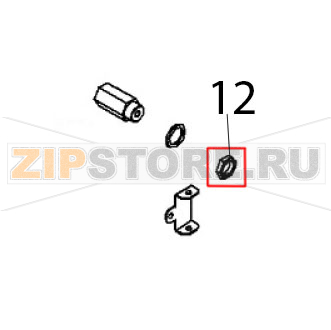 C/Dado M16x1.5 Angelo Po AT61EW C/Dado M16x1.5 Angelo Po AT61EWЗапчасть на деталировке под номером: 12