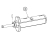 Вал смотчика Datamax H-4606 (расшир. корп)