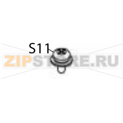 Pan head screw+SW+WL Sato CL6NX Plus Pan head screw+SW+WL Sato CL6NX PlusЗапчасть на деталировке под номером: S11Название запчасти на английском языке: Pan head screw+SW+WL Sato CL6NX Plus.