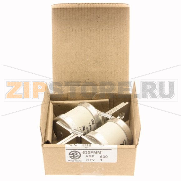 Предохранитель, 630 A, AC 690 В, 200 кА, BS88, 83x113 мм, aR, BS Eaton 630A 690V AC TYPE T FUSE 