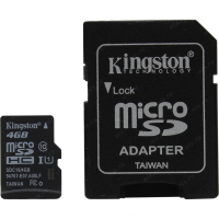 Карта памяти 4 Гб Kingston SDC10-4GBCP