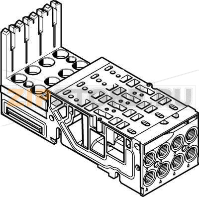 Плита монтажная Festo VMPA1-AP-4-1-EMS-8 