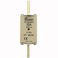 Предохранитель, 355 A, DC 1000 В, 50 кА, NH3, gPV, UL PV, UL, IEC Eaton FUSE 355A 1000V DC PV SIZE
