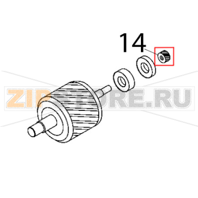 Gear Fimar 12/TS Gear Fimar 12/TSЗапчасть на деталировке под номером: 14