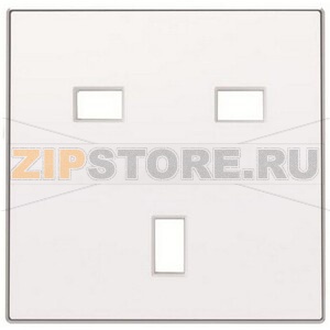 Накладка розетки, альпийский белый ABB 1210.80 