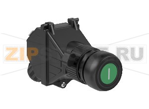 Модуль управления Control Unit Ex e, Panel Mount, Pushbutton PMP.PZ1.C.02 Pepperl+Fuchs Electrical specificationsOperating voltage250 V max.Operating current16 A max.Terminal capacity2x 2.5 mm2Terminal torque0.8 NmFunctionpushbuttonColorchoice of red, green, amber, white, blue, blackContact configuration2x NCUsage categoryAC15 - 12 ... 250 V AC - 10 ADC13 - 12 ... 24 V DC - 1 ANumber of poles2Operator actionmomentaryMechanical specificationsCable typenon-armored cablesClamping range5.5 ... 13 mm (D)CoveringProtective cover fully detachableCover fixingPhillips head screwDegree of protectionIP66Cable entryNumber of cable entries1x M20 cable gland in protective coverMaterialHousingPolyamide (PA)Finishinherent color blackSealsiliconeWasher gasketsiliconeMass150 g max.DimensionsHeight77 mm (A)Width44 mm (B)Depth105 mm (C)Actuator head diameter39 mm (D2)Panel wall thickness1 ... 6 mm (PT)Diameter thru-hole30.6 mm (DT)Length outside enclosure15.5 mm (H)Width across flats24 mm (SW1)Total length128 mm (L)Tightening torqueNut torque at enclosure2 Nm (SW1)Mountingvia actuator headAmbient conditionsAmbient temperature-40 ... 50 °C (-40 ... 122 °F)Data for application in connection with hazardous areasEU-Type Examination CertificateCML 16ATEX3106XMarking II 2 GD Ex de IIC T6 Gb Ex tb IIIC T80 °C DbInternational approvalsIECEx approvalIECEx CML 16.0046XConformityDegree of protectionEN 60529General informationSupplementary informationEC-Type Examination Certificate, Statement of Conformity, Declaration of Conformity, Attestation of Conformity and instructions have to be observed where applicable. For information see www.pepperl-fuchs.com.