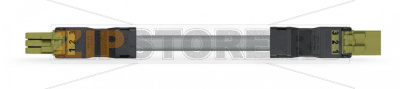 pre-assembled interconnecting cable; Socket/plug; 3-pole; Cod. B; 4m; 1,00 mm; light green Wago 891-8993/005-405 Protected against mismating and maintenance-freeLow profile with 4.4 mm pole spacingComponents can be clearly printed on and color-coded to meet custom requirements....