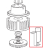 Kondensator 12,5 mfd von s.n. 03995 Scotsman AF 200  