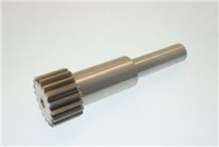 PINION WITH SHAFT FOR MOTOR GEAR