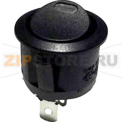 Переключатель клавишный 250 В/AC, 6 А, 1 x выкл/вкл TRU Components R13-112L B/B RED 3V 