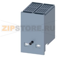 terminal cover extended 2-pole 1 unit accessory for: 3VA4/5 125 Siemens 3VA9131-0WF20