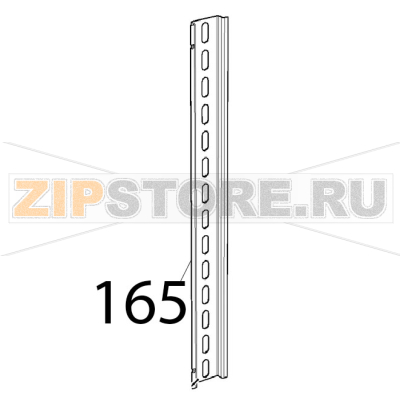 Barra omega porta 6 teleruttori p Unox XVC 1005EP Barra omega porta 6 teleruttori p Unox XVC 1005EPЗапчасть на деталировке под номером: 165