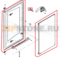 Door 10.10 complete P3 CONVOTHERM OES 10.10   