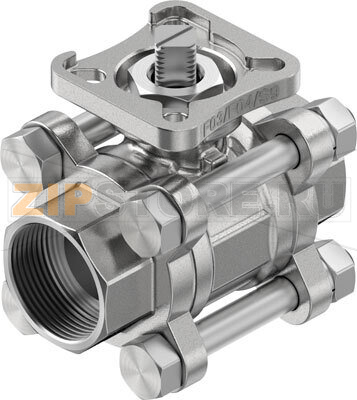 Кран шаровой Festo VZBE-3/4-WA-63-T-2-F0304-V15V15 