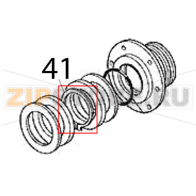 Anello seeger Scotsman MAR 301 SPLIT Anello seeger Scotsman MAR 301 SPLITЗапчасть на деталировке под номером: 41