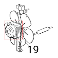Lufter motor 230/50-60 Scotsman EC 126 AS