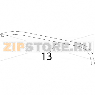 Black rubber pipe Ø 10.5*5 Fagor AD-120 Black rubber pipe Ø 10.5*5 Fagor AD-120Запчасть на деталировке под номером: 13Название запчасти Fagor на английском языке: Black rubber pipe Ø 10.5*5 AD-120.