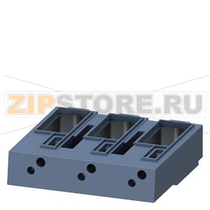 РАМОЧНЫЙ КЛЕММНЫЙ БЛОК ДЛЯ КОНТАКТОРОВ ТИПОРАЗМЕР S10/S12 ДЛЯ РЕЛЕ ПЕРЕГРУЗКИ 3RB106 Siemens 3RT1966-4G 
