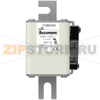 Предохранитель, 1000 A, AC 1100 В, 100 кА, size 2, 61x77x138 мм, aR, DIN, IEC Eaton FUSE 1000A