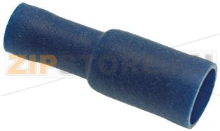 КАБЕЛЬНАЯ КЛЕММА С ШТЕПСЕЛЬНОЙ ВИЛКОЙ СИНЯЯ F Ø 5 MM 100 ШТ 