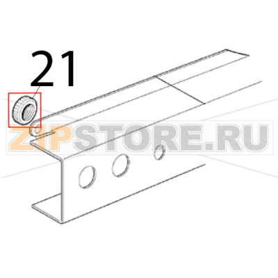 Plastick ring mutter Scotsman EC 126 AS Plastick ring mutter Scotsman EC 126 ASЗапчасть на деталировке под номером: 21