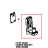 Ct Bt door lower bracket Unox XBC 405E