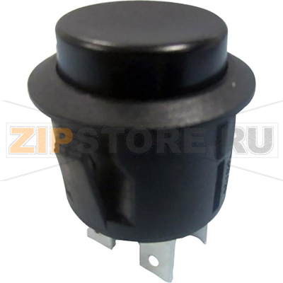 Кнопка 250 В/AC, 6 А, 2 x вкл/выкл, с фиксацией, 1 шт TRU Components TC-R13-527B-02BK 