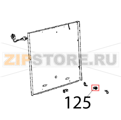 Passaparete Ø: 8 Unox XL 413 Passaparete Ø: 8 Unox XL 413Запчасть на деталировке под номером: 125