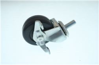 CASTOR 2 W/BRAKE 3/8   16 X 1 1/2 STEM